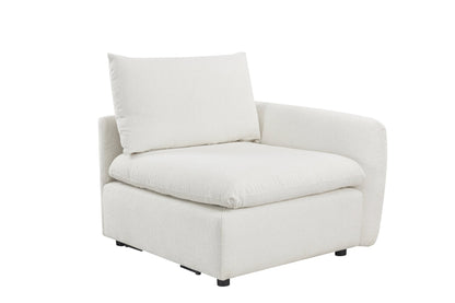 Anees Beige RAF 1 Seater (108CM)