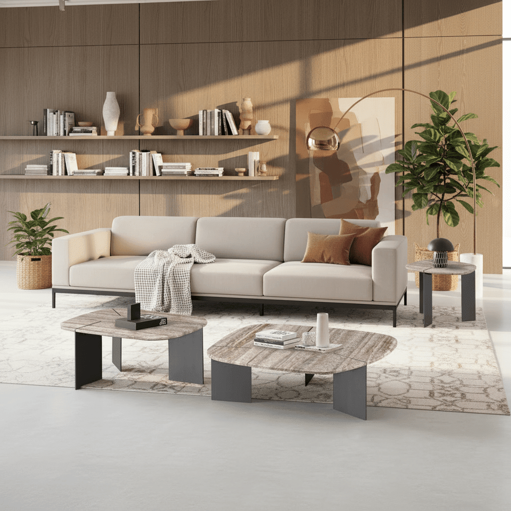 Arcline Large Coffee Table