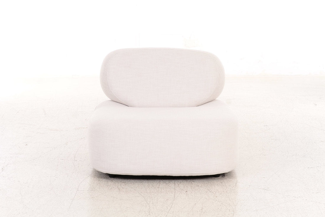 Arena White Accent Chair