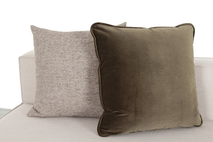 Arena White Sectional With Free Rug