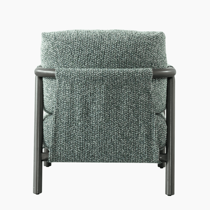 Ares Aqua Green Accent Chair