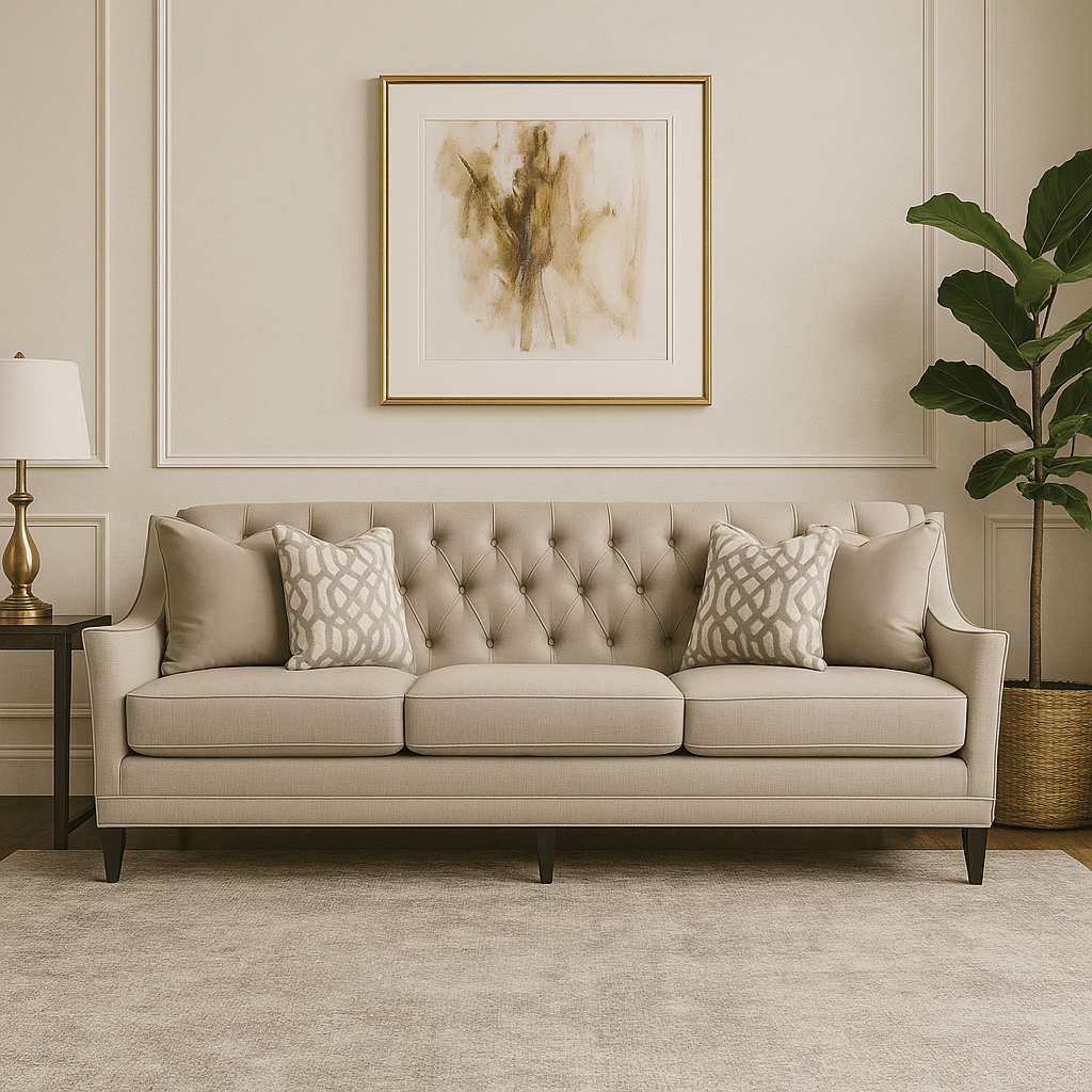 Aria Beige XL Sofa