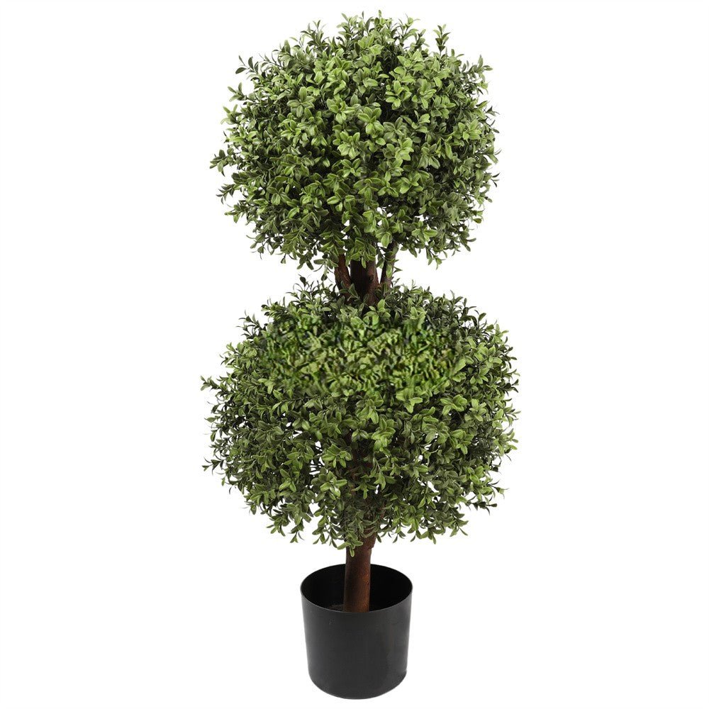 Artificial Buxus Double Ball Tree 150CM Outdoor