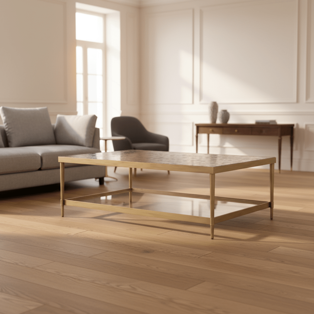 Astoria  Atnique Mirror COFFEE TABLE