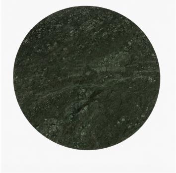 Atrium Green Marble Round Coffee Table