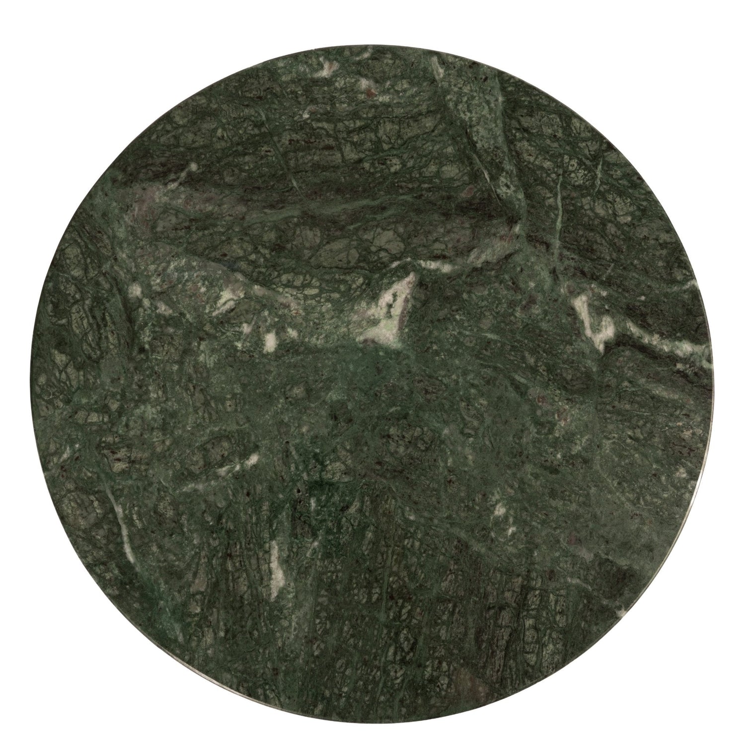 Atrium Green Marble Round side Table