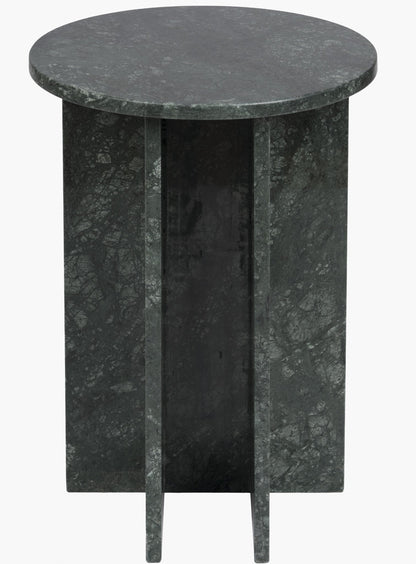 Atrium Green Marble Round side Table