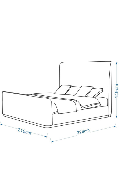 Aurelia Bed US KING SIZE