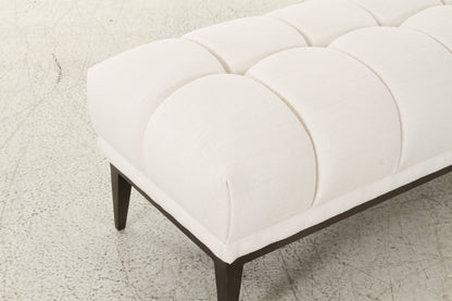 Avalon White &amp; Black Bench