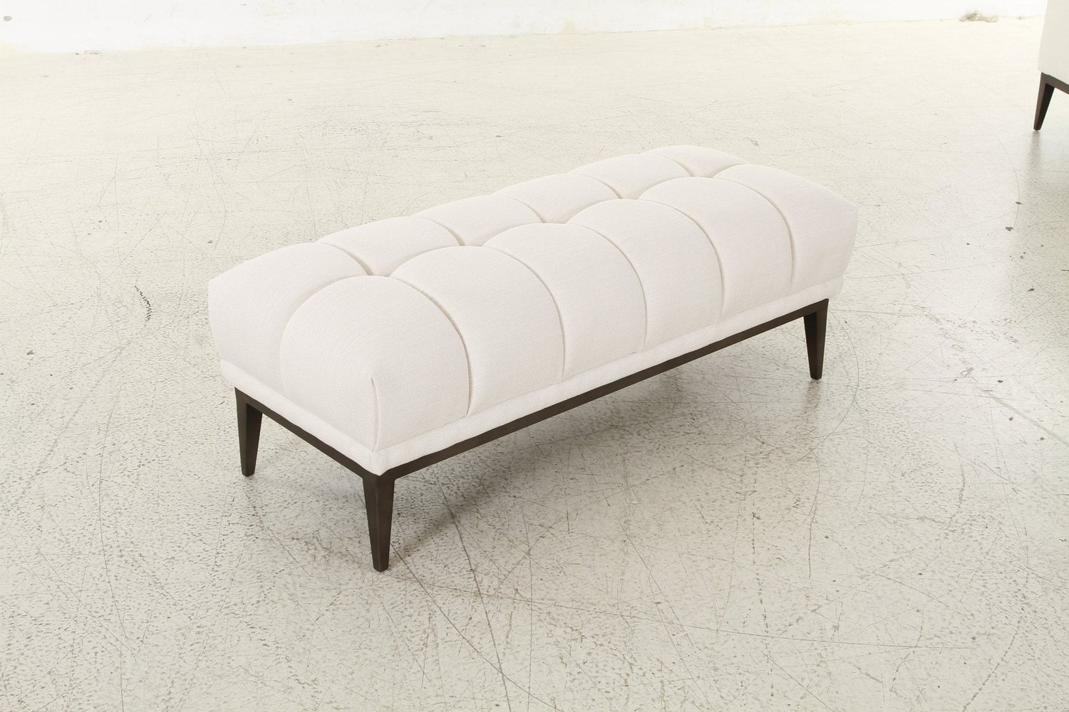 Avalon White &amp; Black Bench