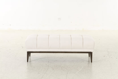 Avalon White &amp; Black Bench