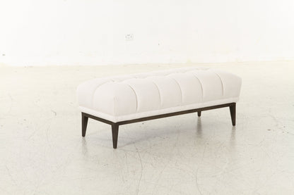 Avalon White &amp; Black Bench