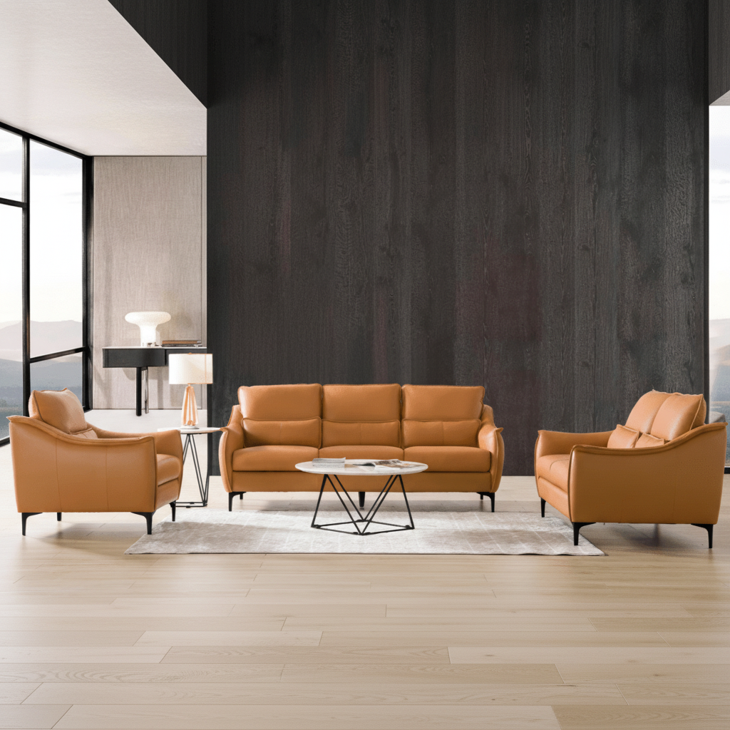 Axel Tan Living Room Set