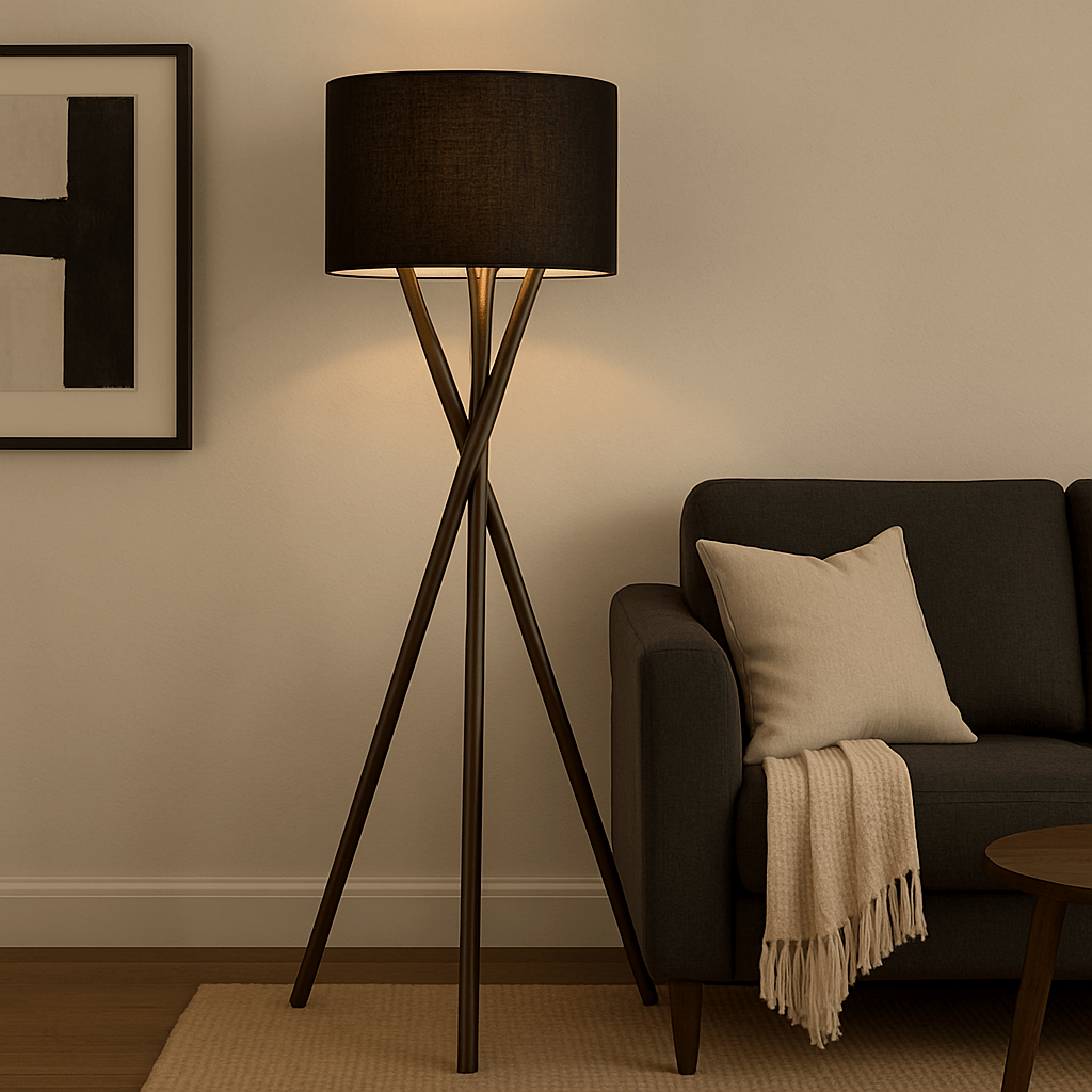 Bacolod WOODEN TRIPOD FLOOR LAMPS
