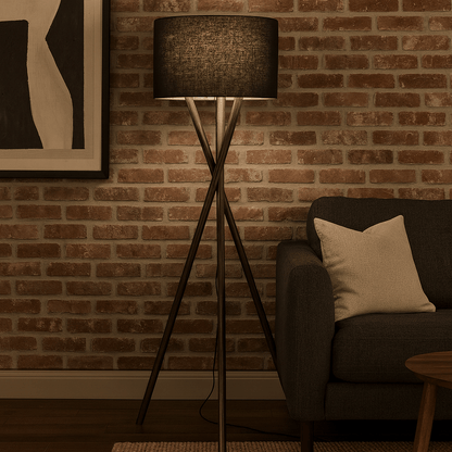 Bacolod WOODEN TRIPOD FLOOR LAMPS