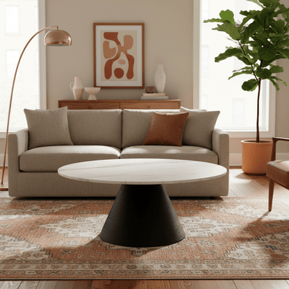 Banswara Marble Coffee Table Black