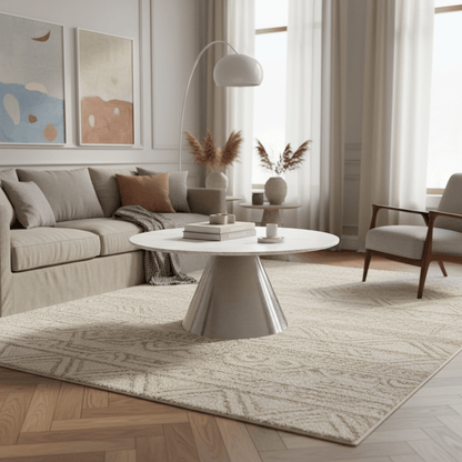 Banswara Marble Coffee Table Silver
