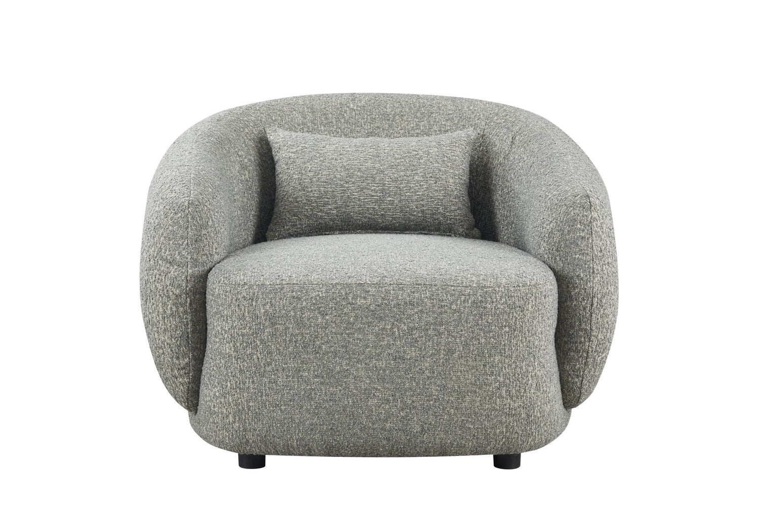 Barcelona dark grey Accent Chair   (102CM)