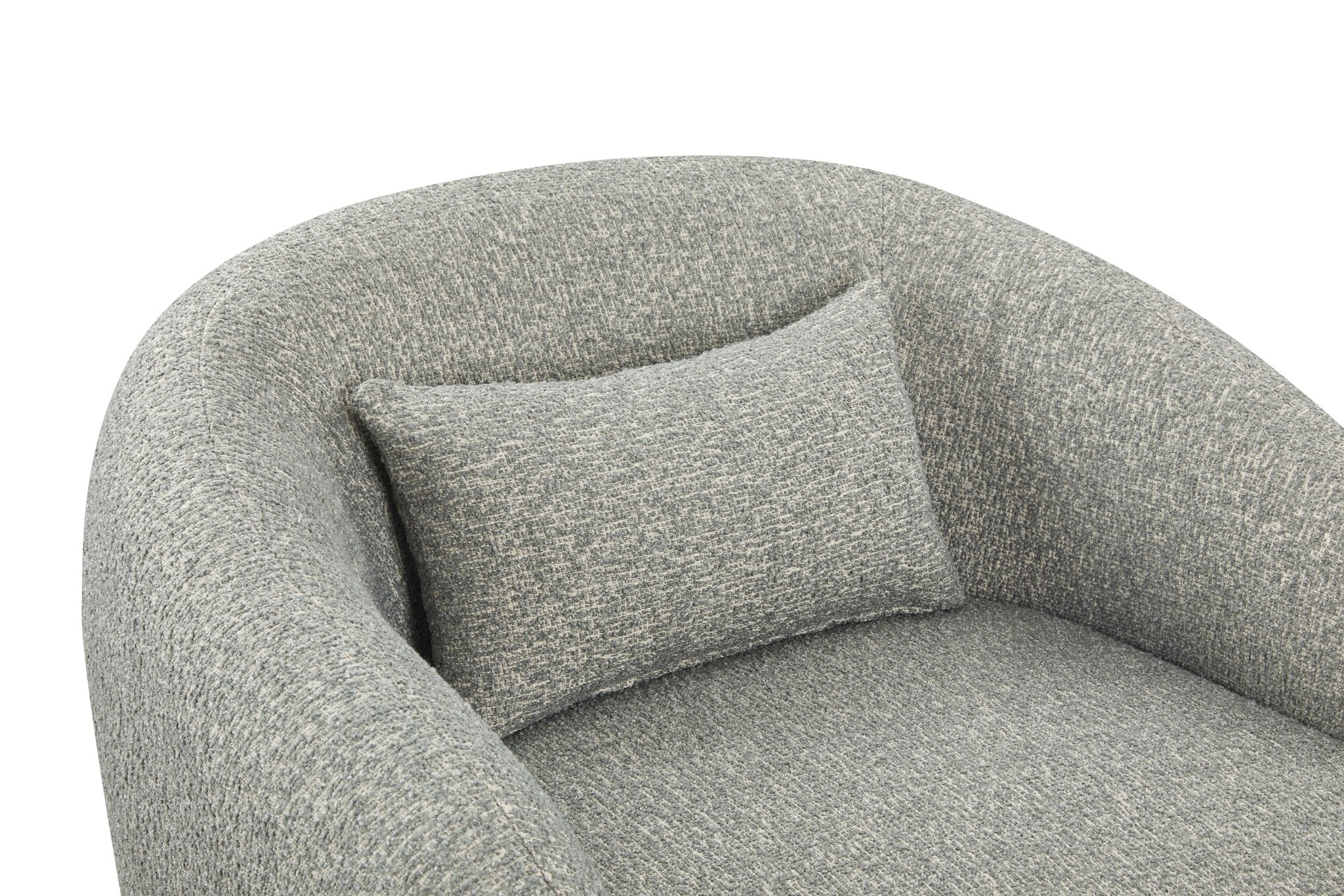 Barcelona dark grey Accent Chair   (102CM)