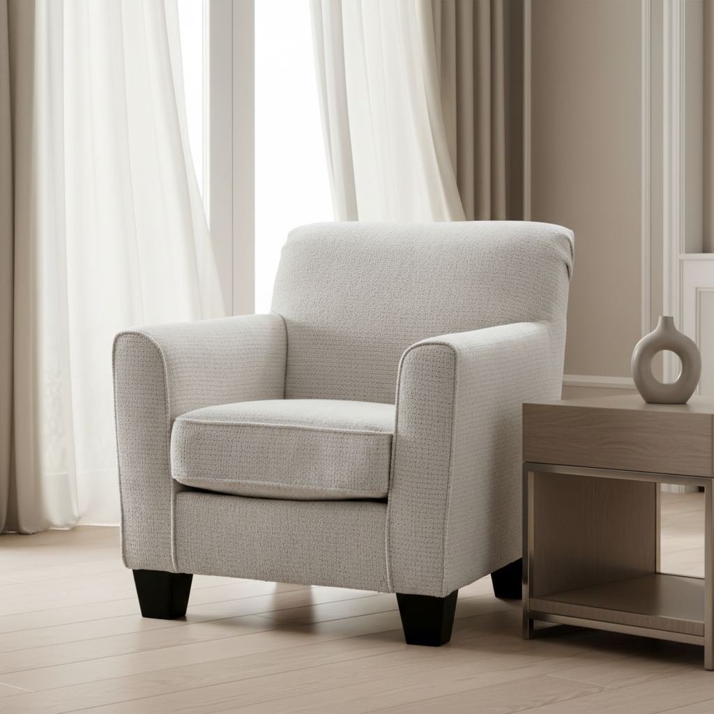 Beige Accent chair (84cm)