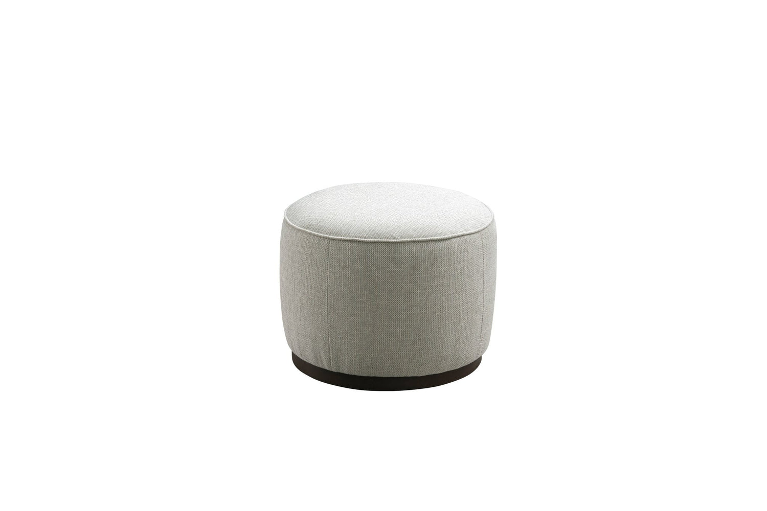 Beige Boucle Ottoman W55.5xH44cm