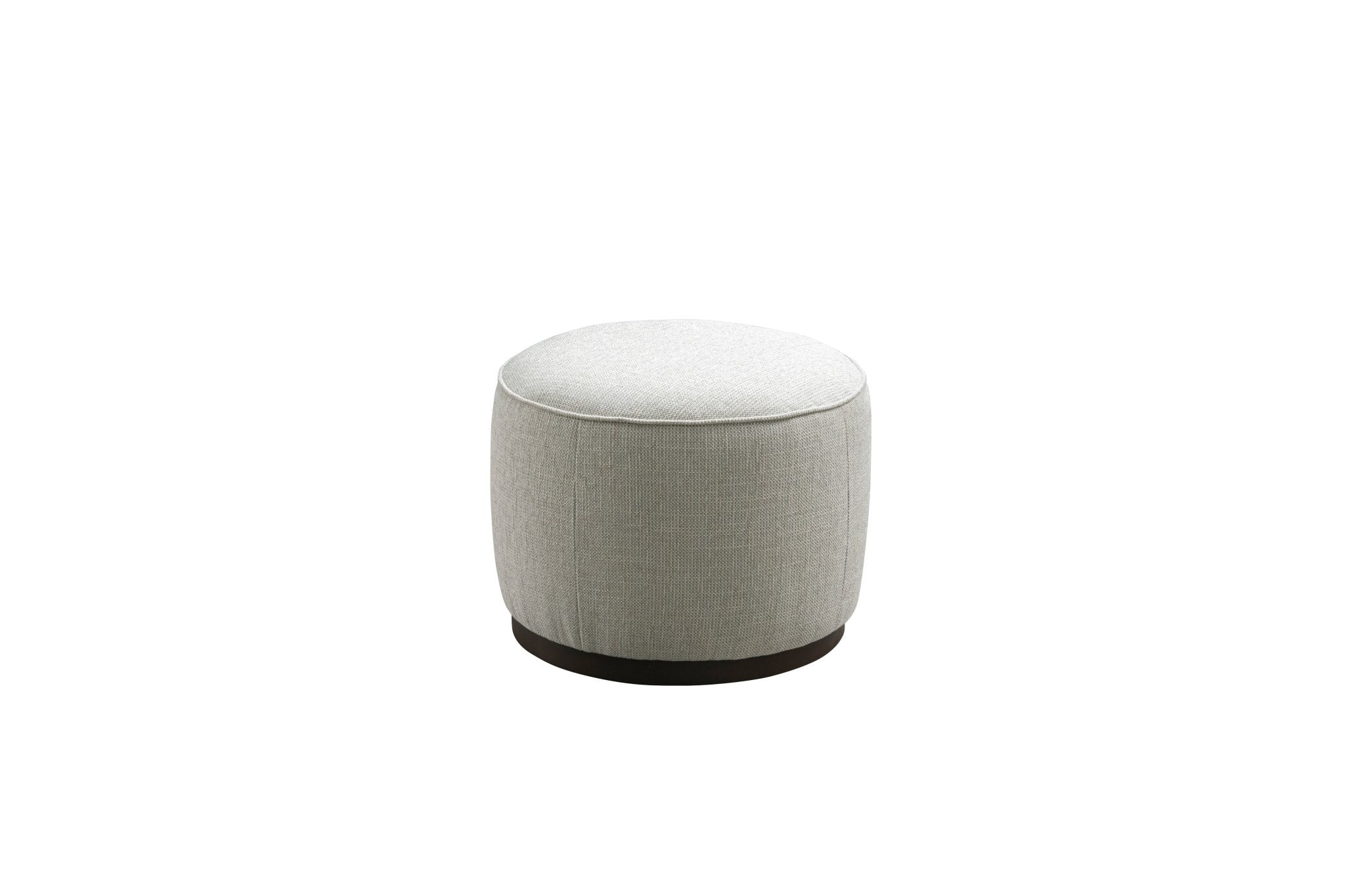 Beige Boucle Ottoman W55.5xH44cm