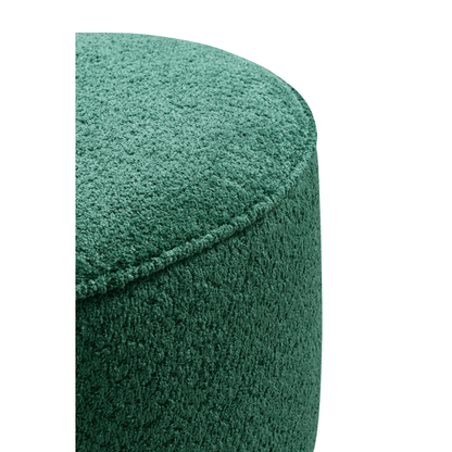 Pattern White Boucle Ottoman W55.5xH44cm