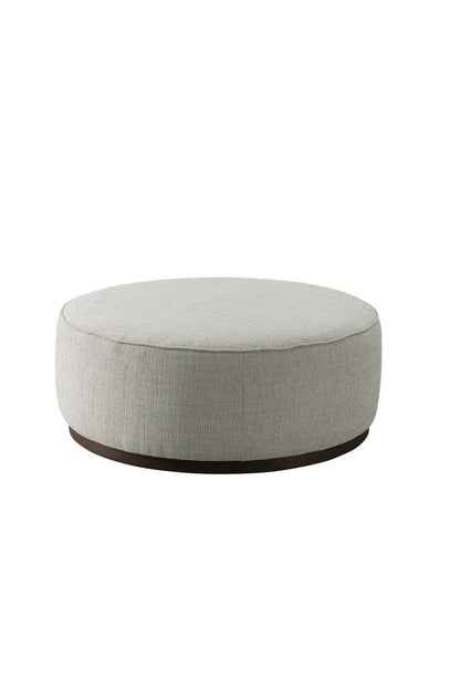 Beige Boucle Ottoman W91xH36cm