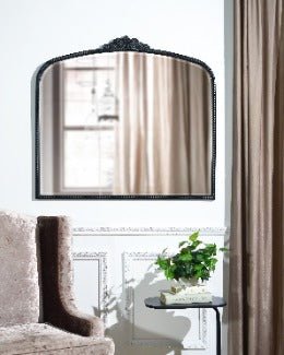 Bevel mirror, antique gold leaf finishing