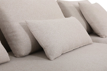 Bianca 3 Seater Left Thin Arm