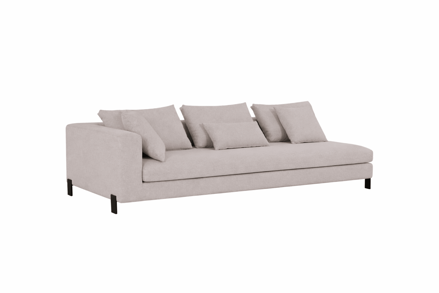 Bianca 3 Seater Left Thin Arm