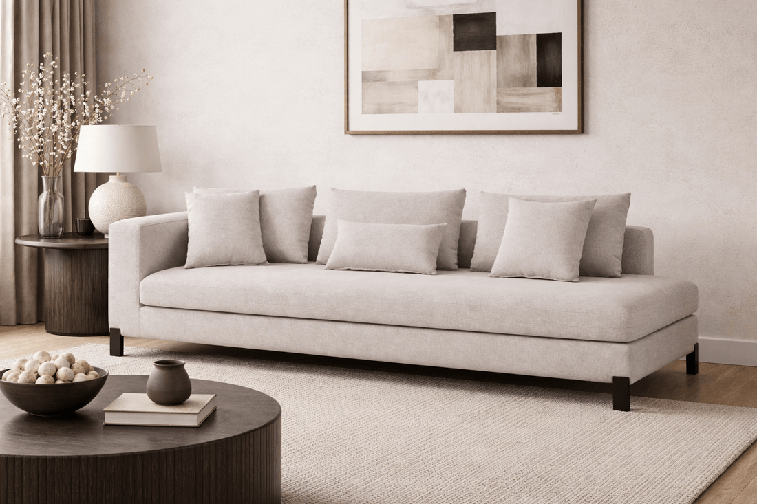 Bianca 3 Seater Left Thin Arm