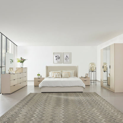 Bisque Beige Bedroom Set