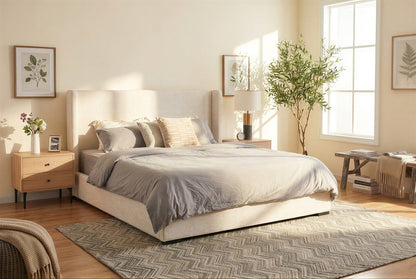 Bisque Brown Bedroom Set
