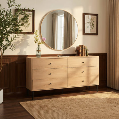 Bisque Brown Dresser