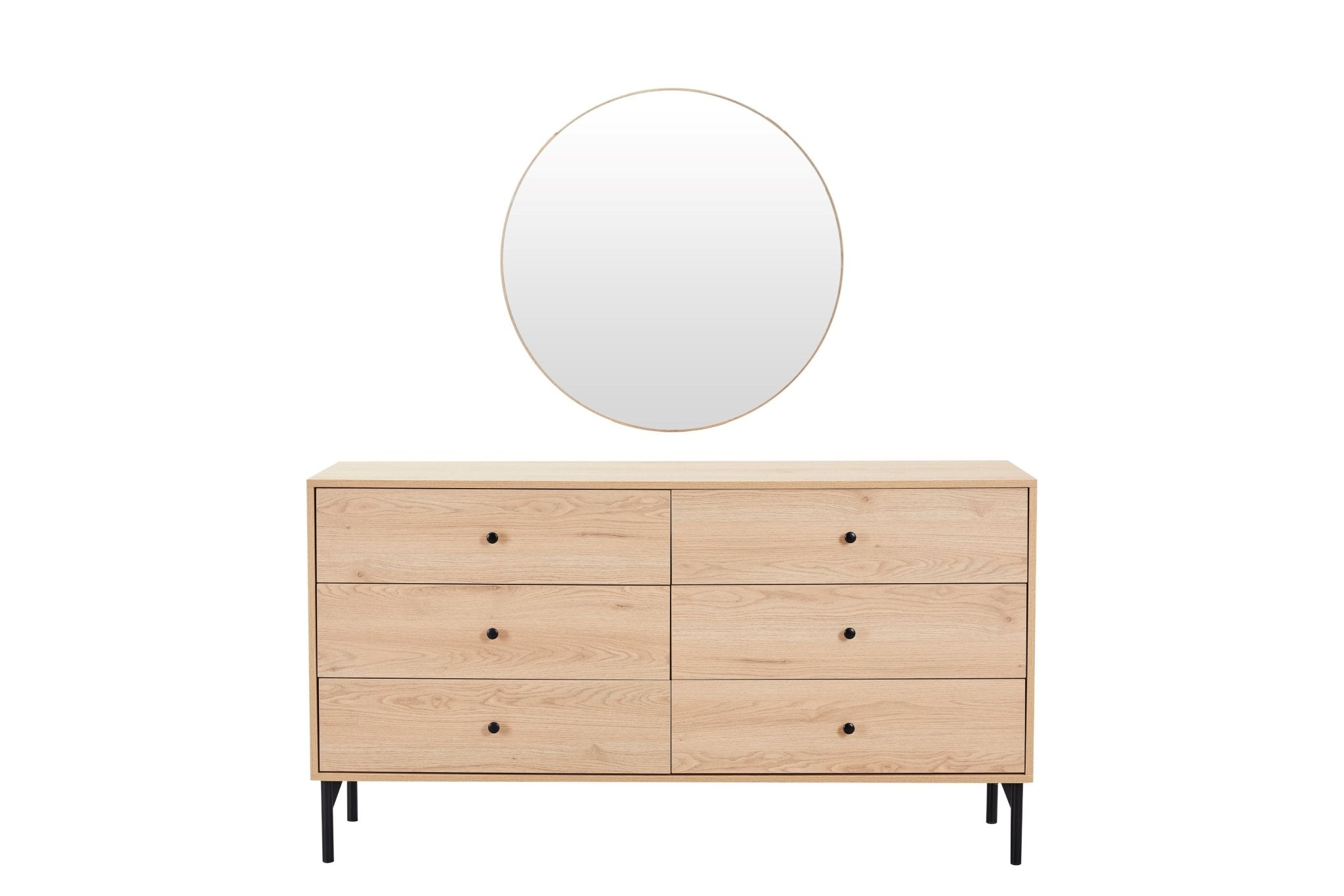 Bisque Brown Mirror