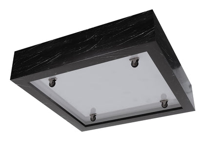 Black Marquino Marble Coffee Table