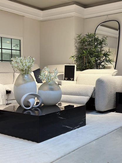 Black Marquino Marble Coffee Table