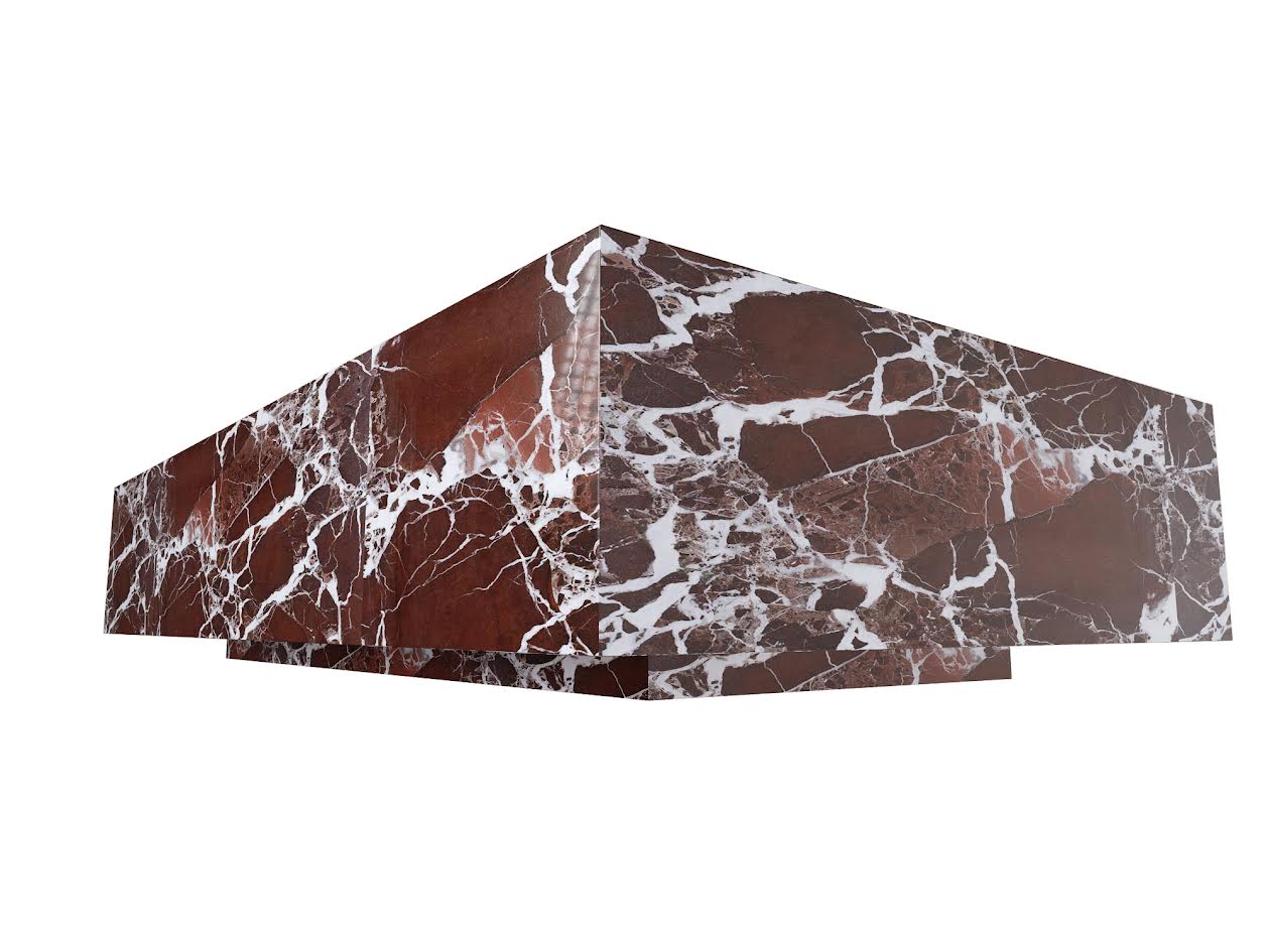 Bloodstone Marble Cocktail Table