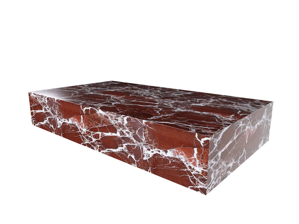Bloodstone Marble Cocktail Table