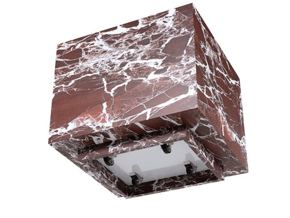 Bloodstone Marble Side Table