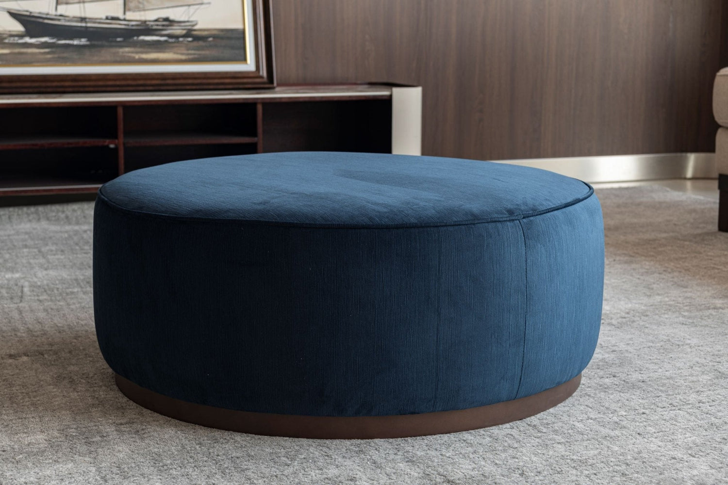 Linen Ottoman W91xH36cm