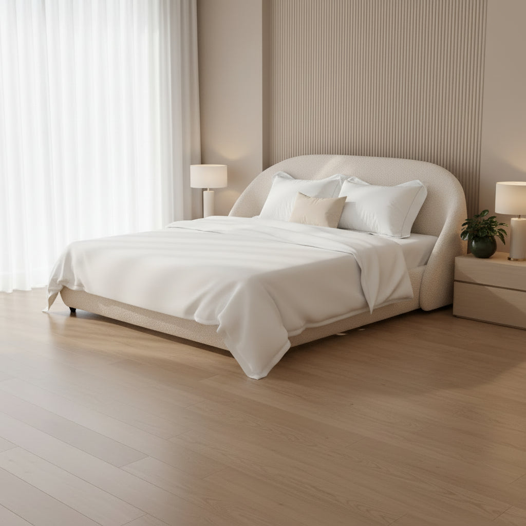 Boho Cream Twin bed
