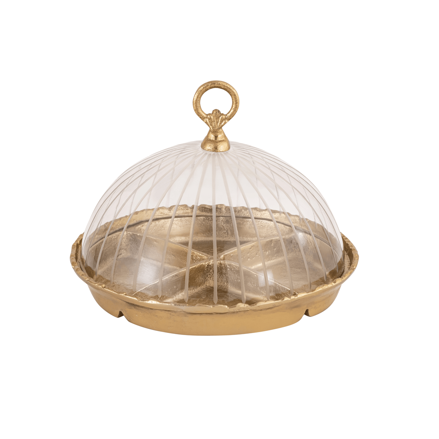 Brass Bell Bowl with Cover