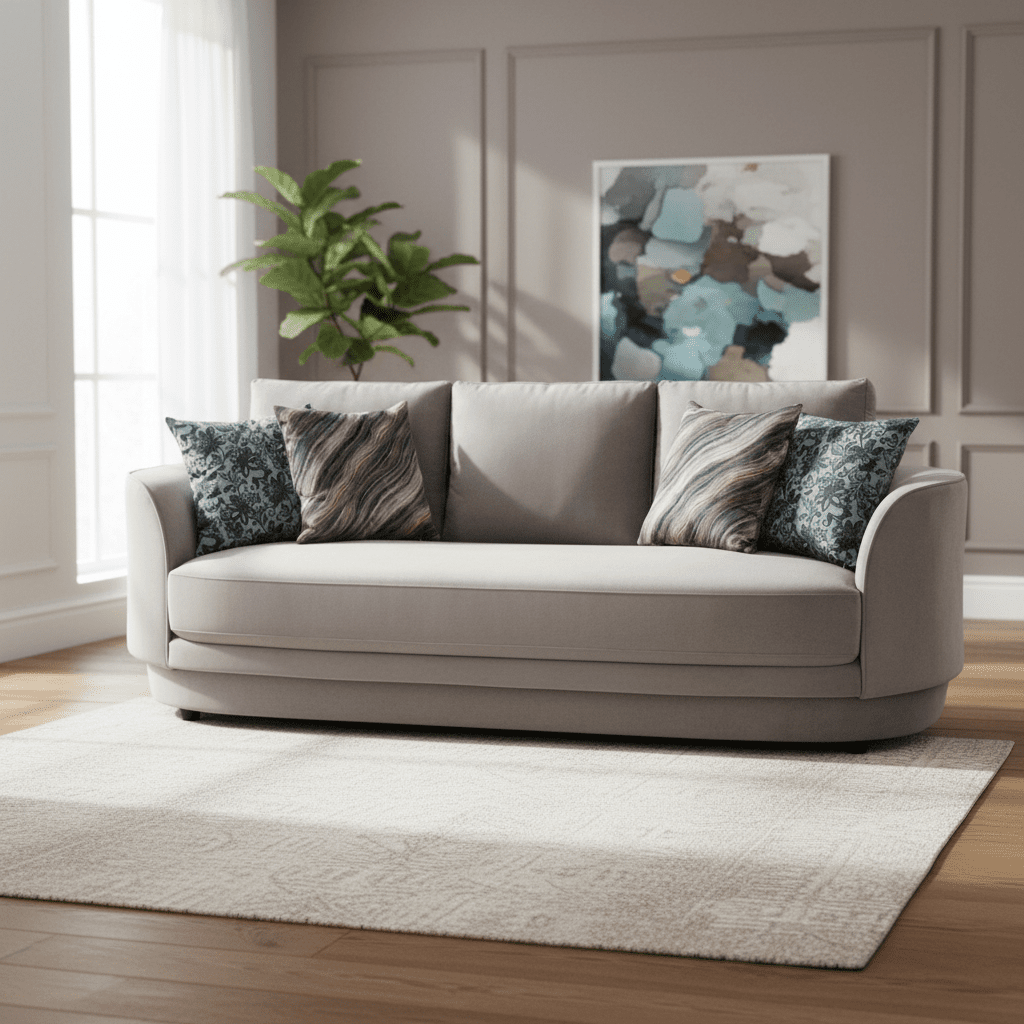 Brescia Grey Sofa