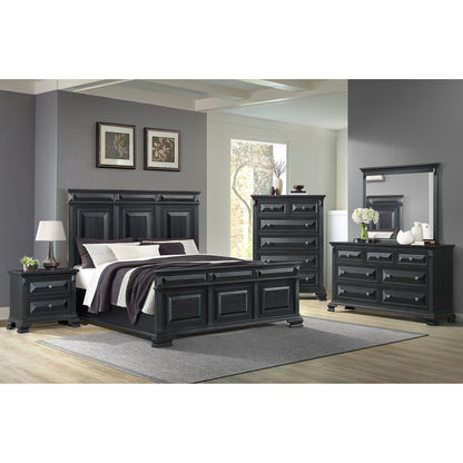 Bridgestone 7-Drawer Dresser in Black