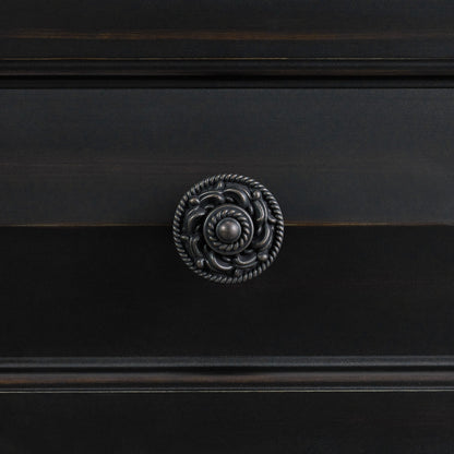 Bridgestone 7-Drawer Dresser in Black