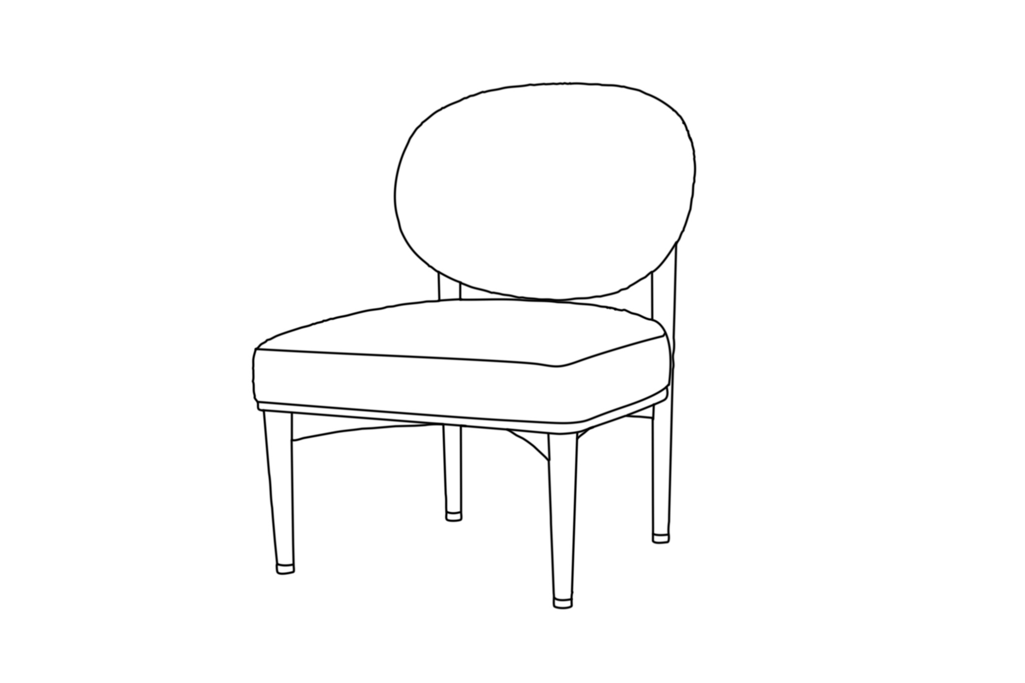 Brielle Beige Accent Chair