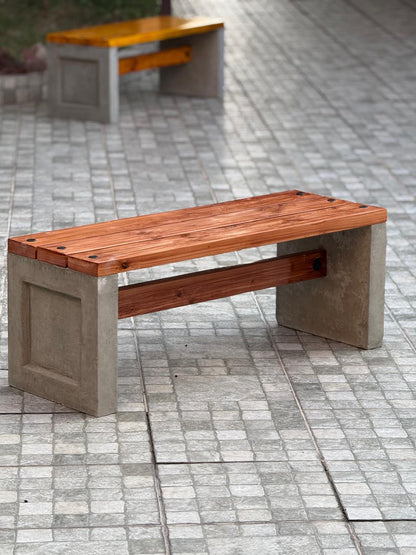 Bronze Timber Bench