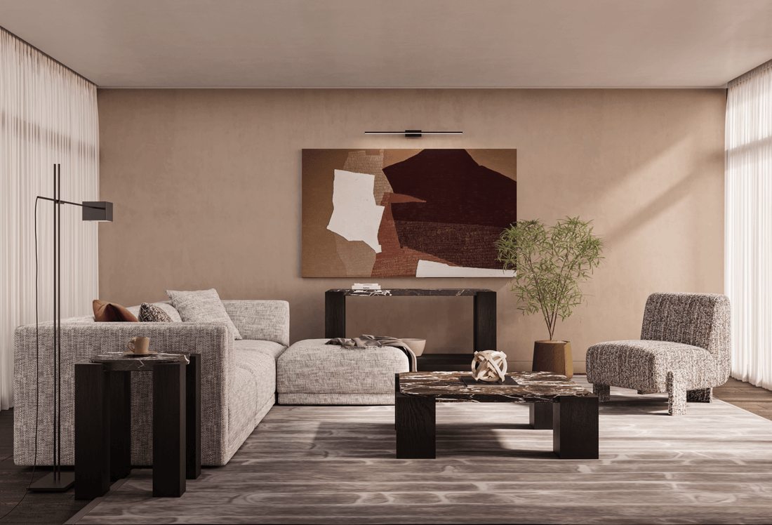 Calla Console table - Red Marble